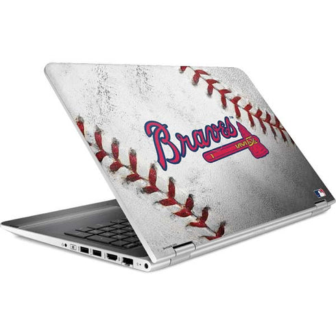 MLB Atlanta Braves Game Ball HP Pavilion Skin